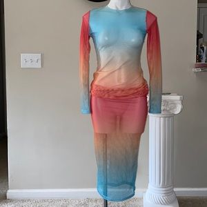 Icon Swim Netted Coverup